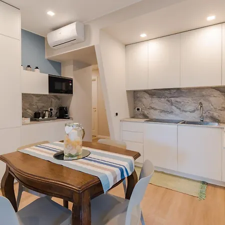 アパート Appartamento La Vela - Ariston & Casino - Con Giardino Privato E Garage
