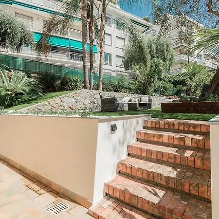 アパート Appartamento La Vela - Ariston & Casino - Con Giardino Privato E Garage
