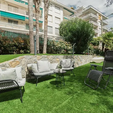 アパート Appartamento La Vela - Ariston & Casino - Con Giardino Privato E Garage サンレモ