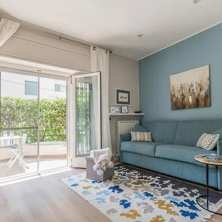 Appartamento La Vela - Ariston & Casino - Con Giardino Privato E Garage
